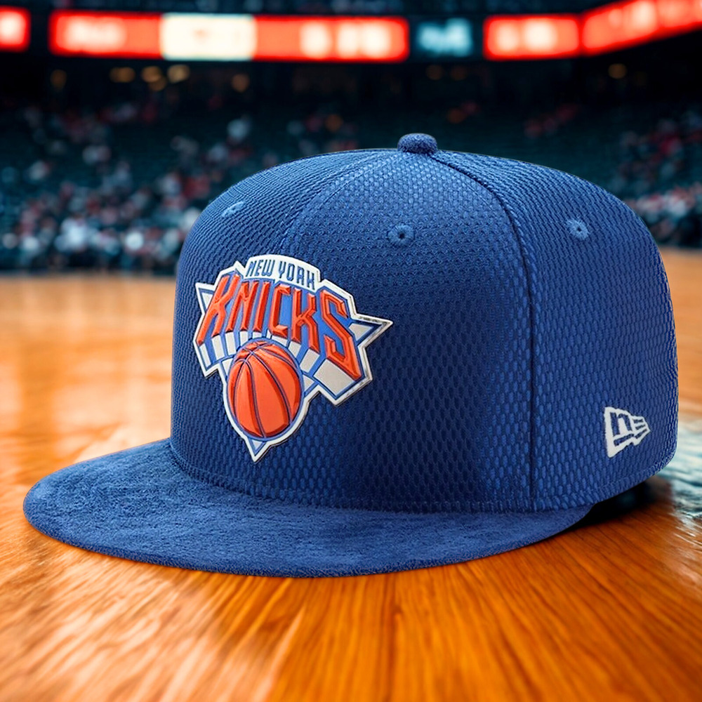 New York Knicks New Era 2017 NBA Draft On Court 59FIFTY Hat Sz 7 NWT
